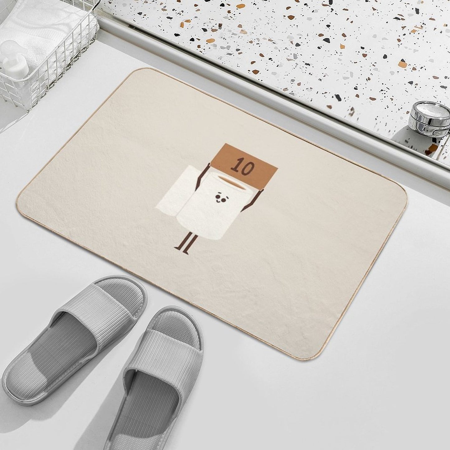 Poo Diving II Bath Mat