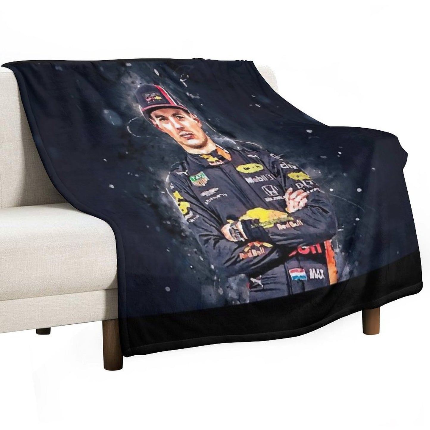 Max Verstappen Throw Blanket