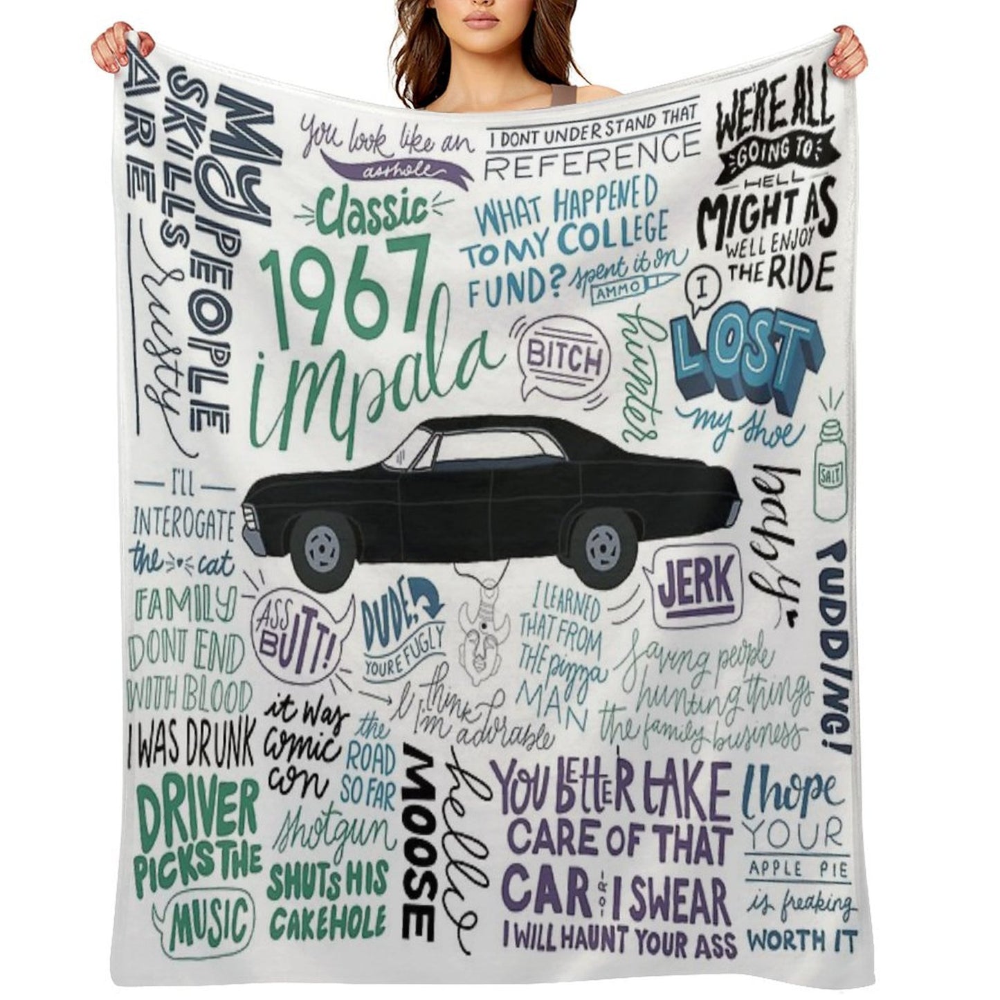 Supernatural Throw Blanket