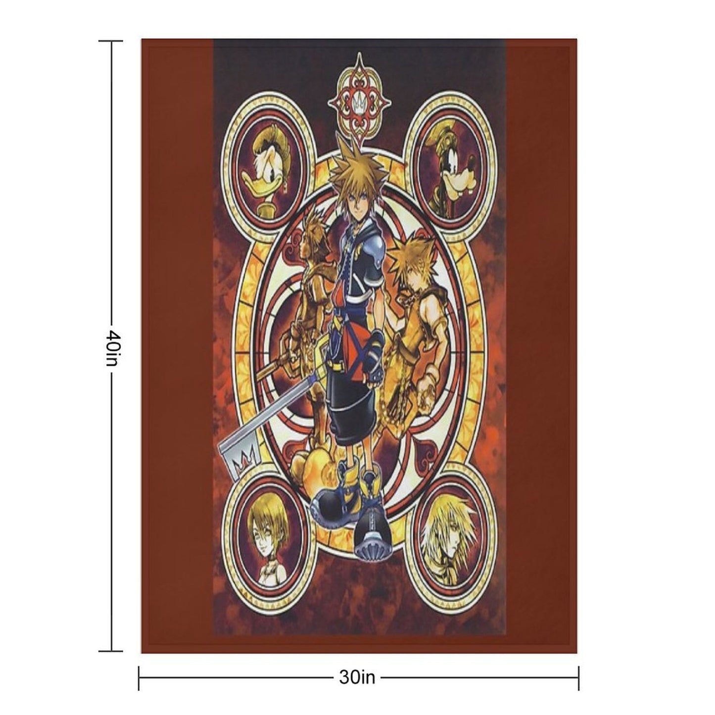 Sora Awakening Throw Blanket