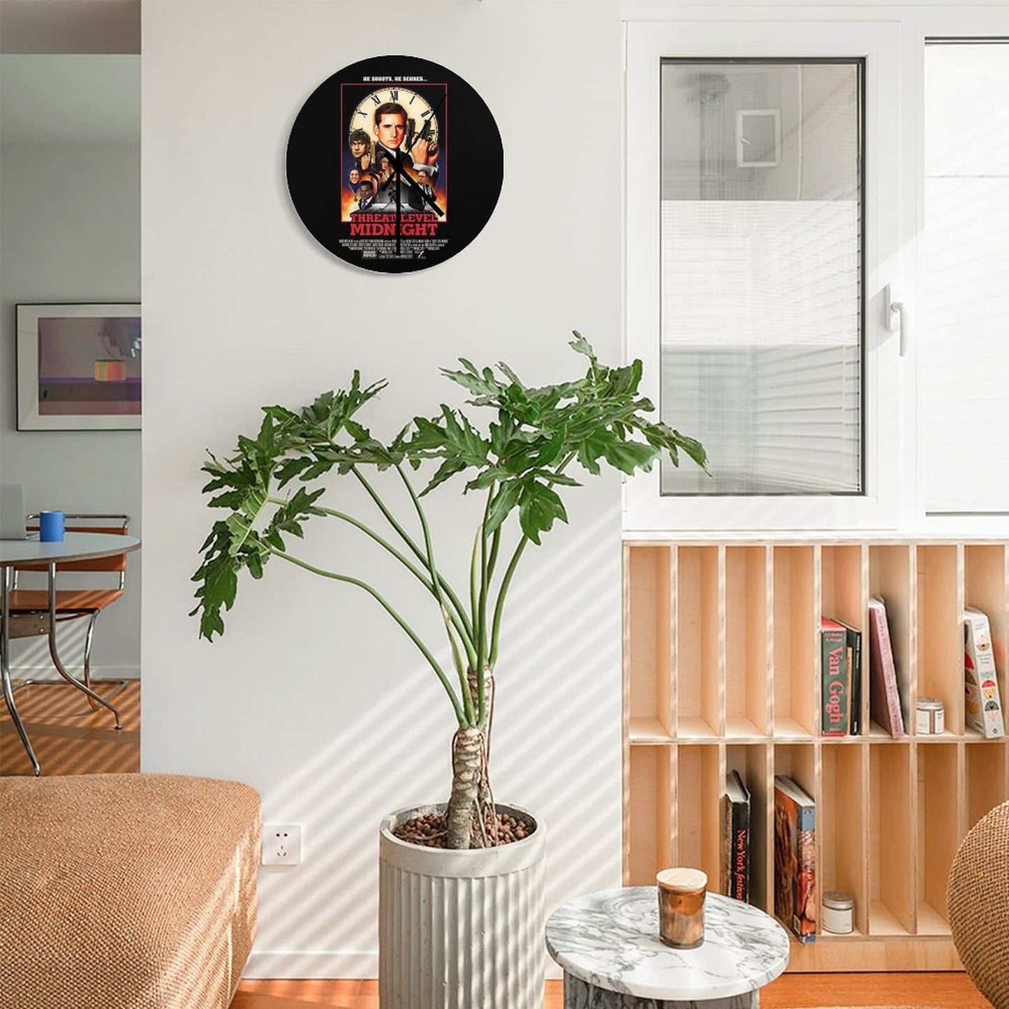 Threat Level Midnight Wall Clock