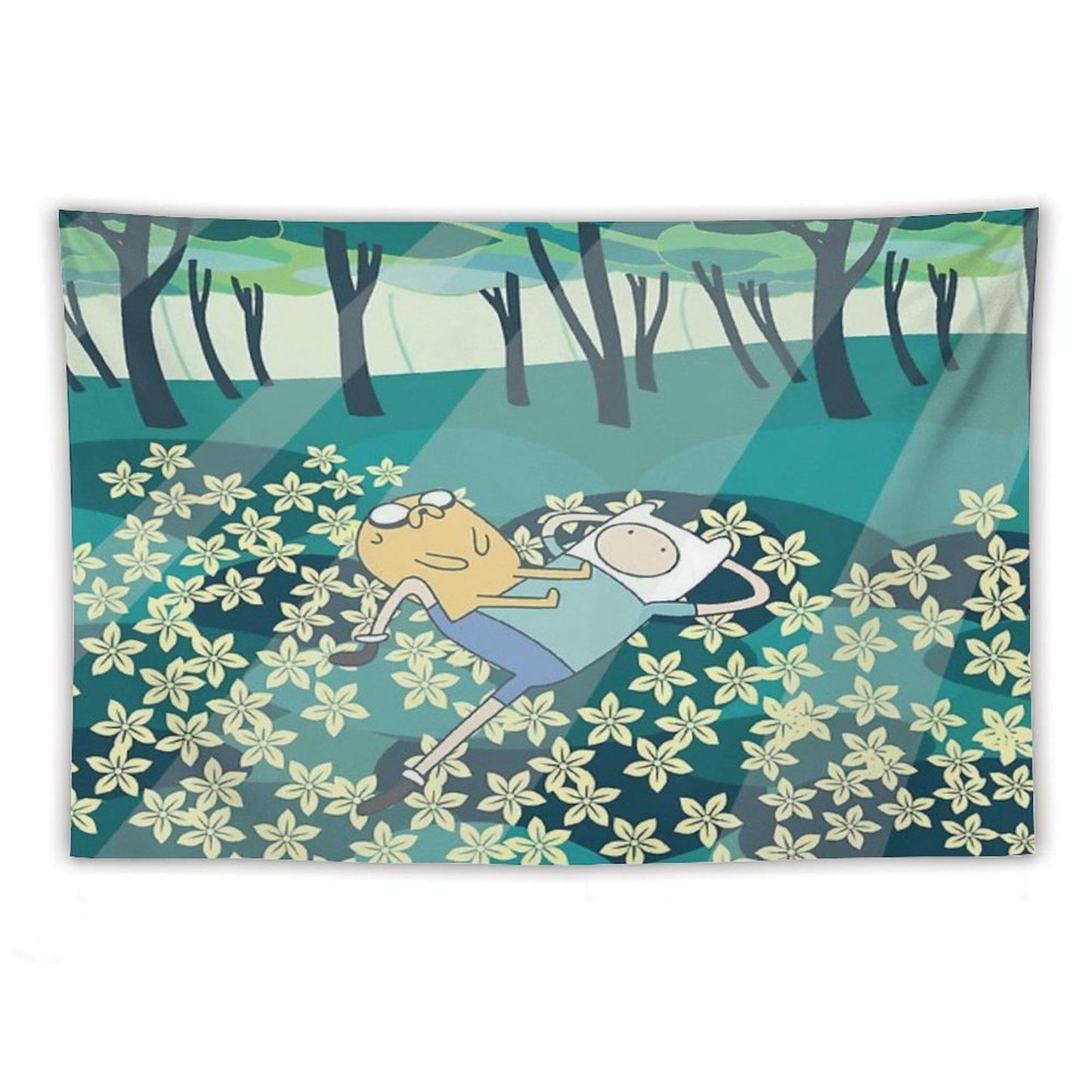 Field of Flowers (Adventure Time) Tapestry