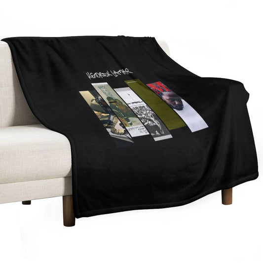 Kendrick Lamar Discography Throw Blanket