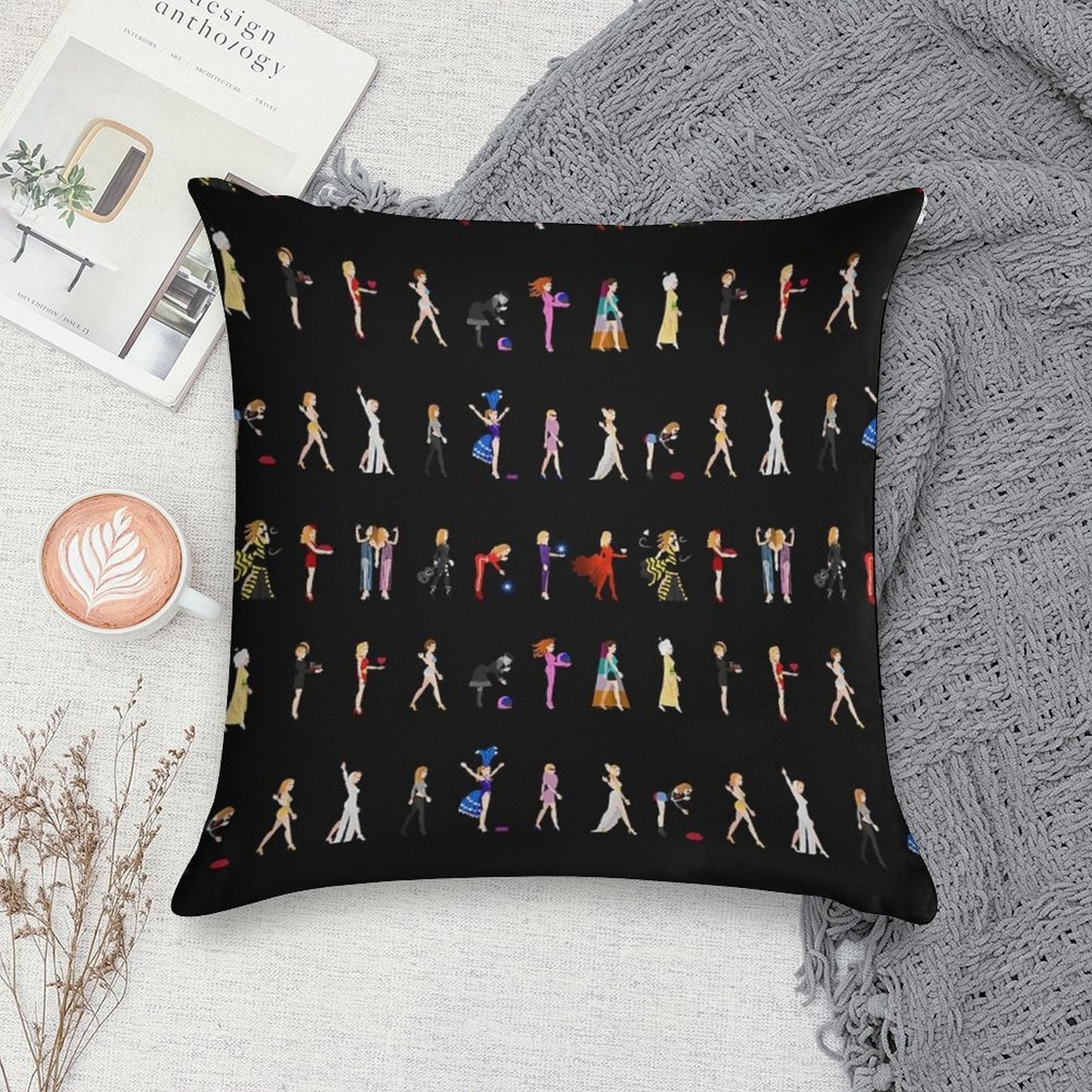 Kylie Evolution Soft Warmth Comfort Throw Pillow