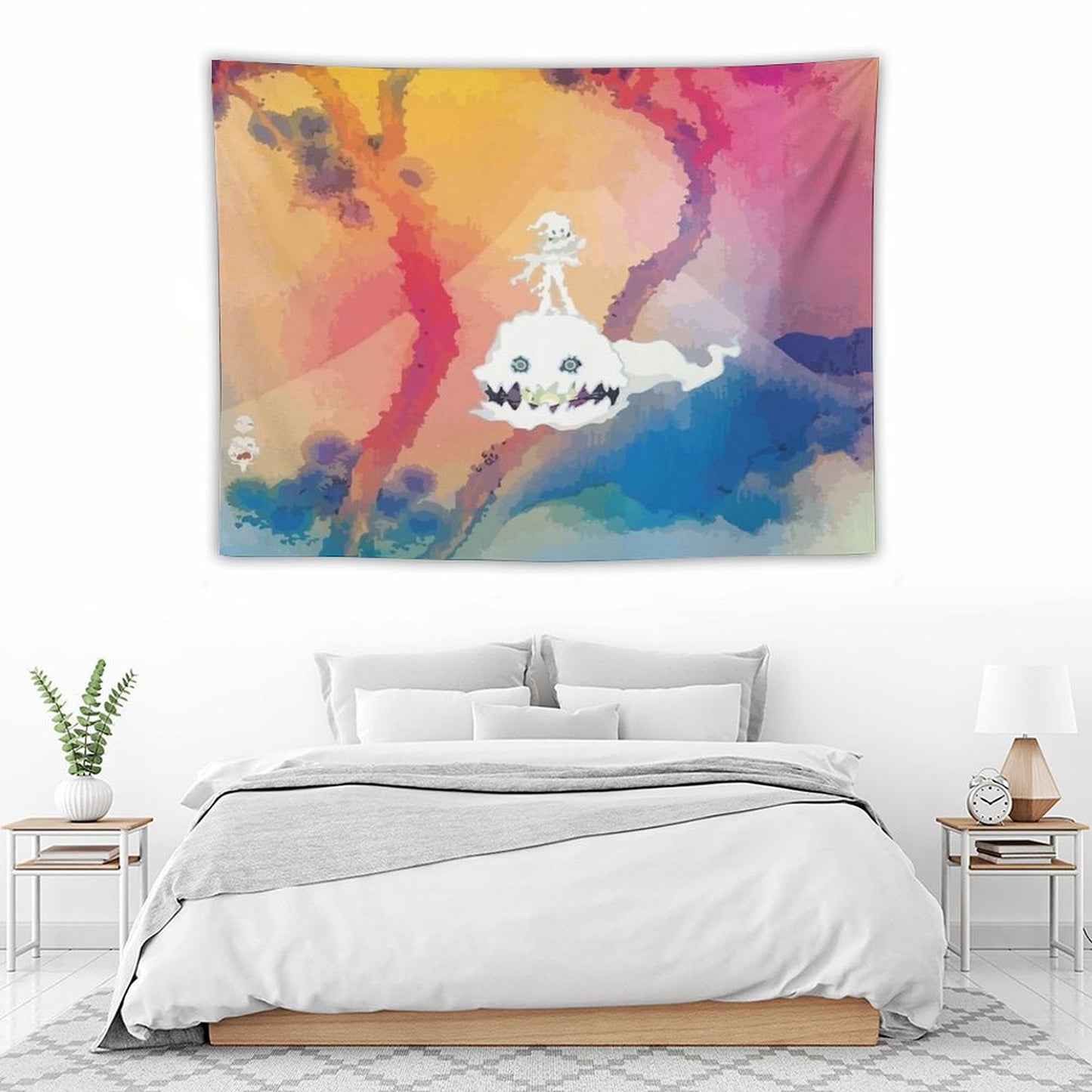 Kid See Ghosts Cover Tapestry