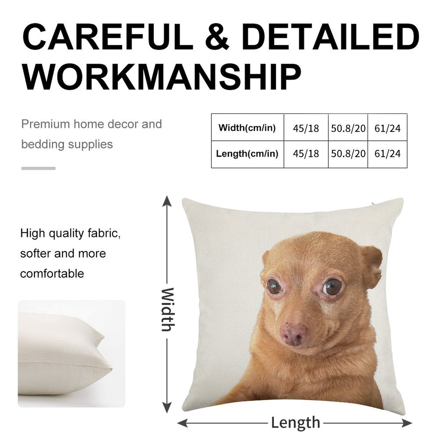 Mr. Mouse Linen Throw Pillow Cover