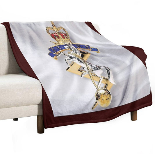 REME Badge (ROYAL ELECTRICAL MECHANICAL ENGINEERS) Throw Blanket