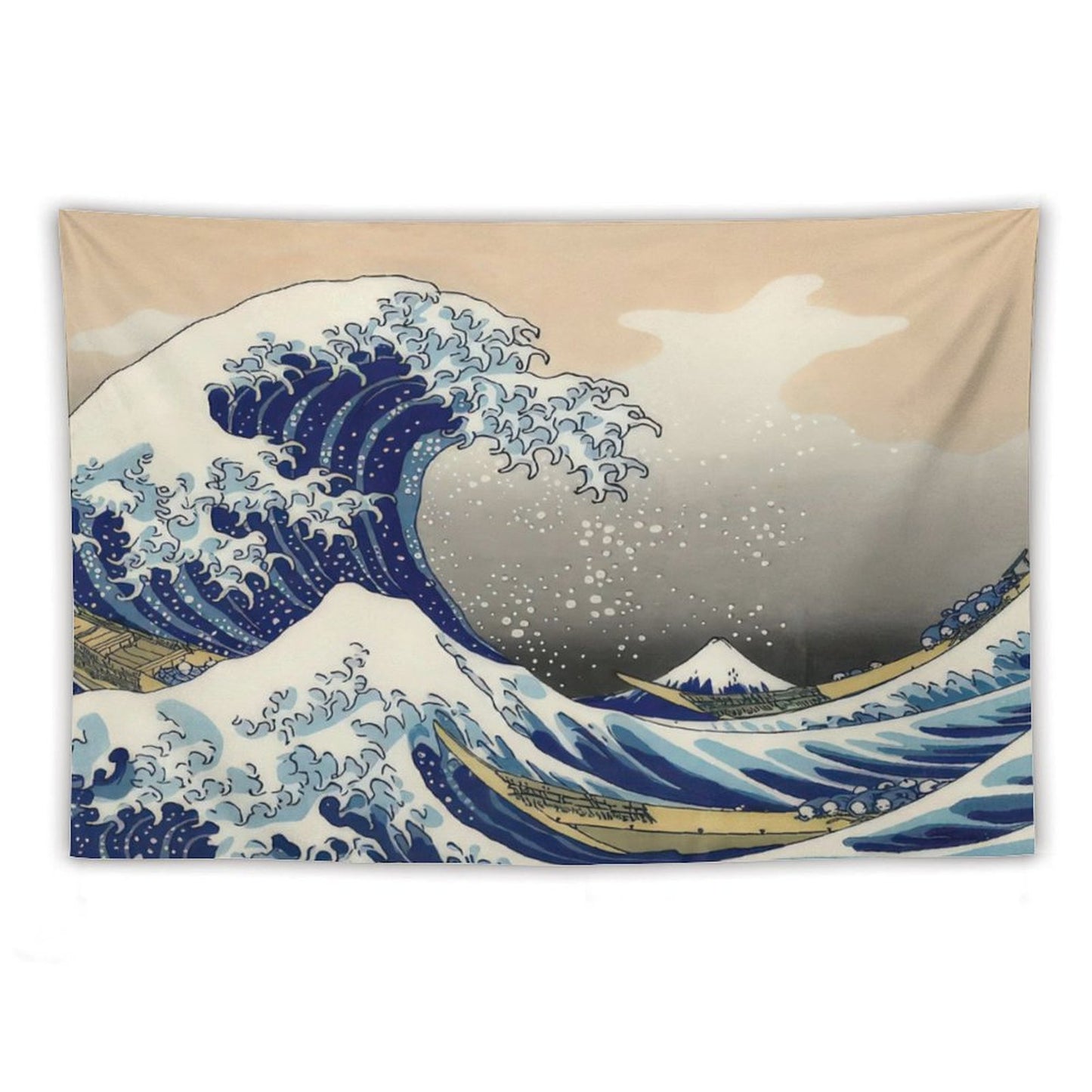 Hokusai (1760-1849) The Great Wave Off Kanagawa Tapestry