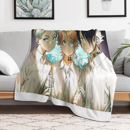 Prodiges - The Promised Neverland Throw Blanket