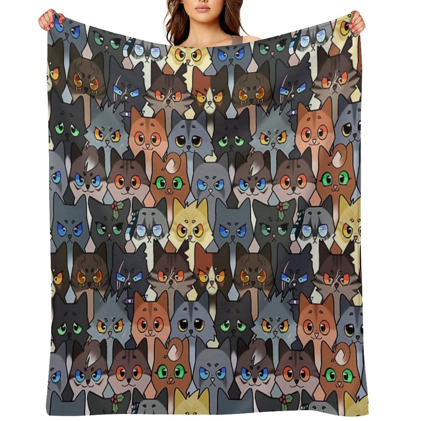 Warrior Kits Throw Blanket