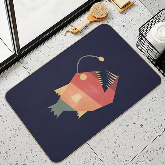 The Rare Rainbow Anglerfish Bath Mat