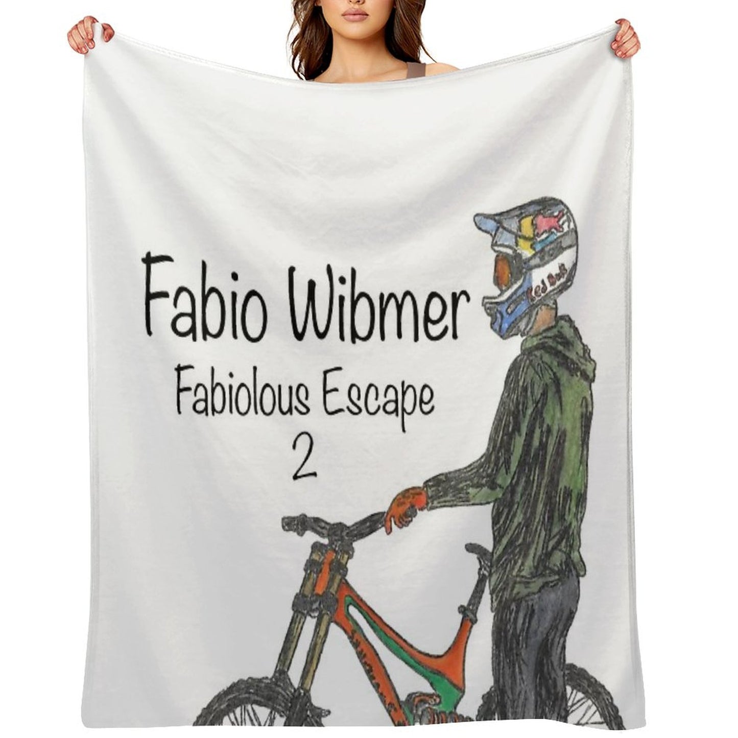 Fabio Wibmer Fabiolous Escape 2 Throw Blanket