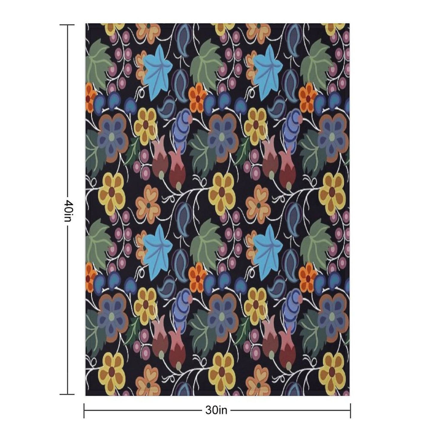 Zaagi’idiwin Throw Blanket