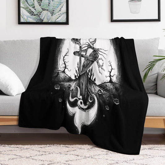 Halloween Tale Throw Blanket