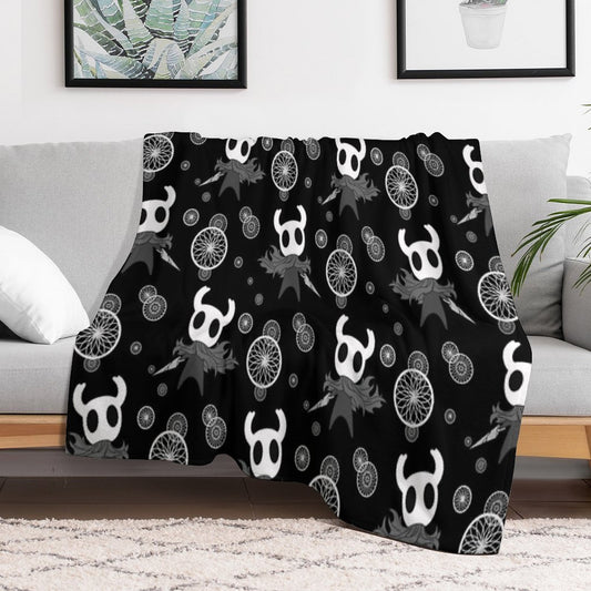Hollow Knight Pattern Throw Blanket