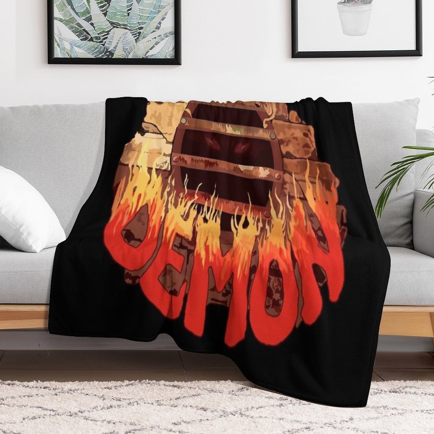 Demon Throw Blanket