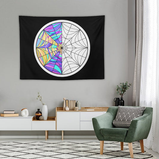 Wednesday Addams Birthday Decorations Tapestry
