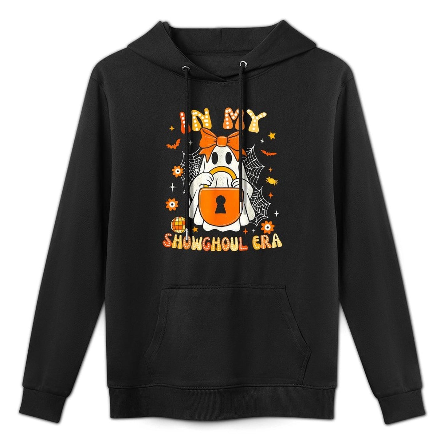 in My Showghoul Era Halloween Ghost Spooky Women Girl Adjustable Hood Hoodie