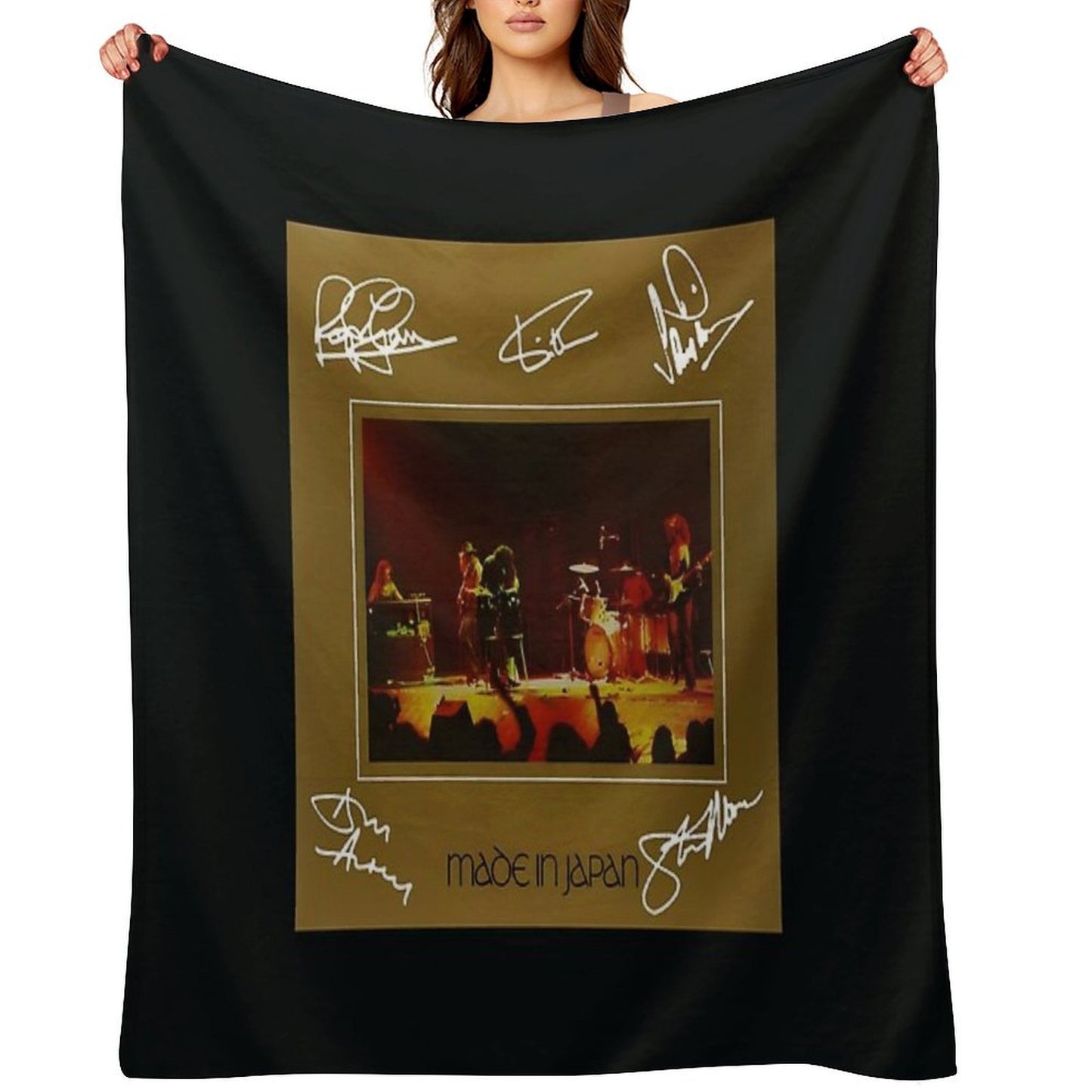 Made in Japan Album Performances Throw Blanket