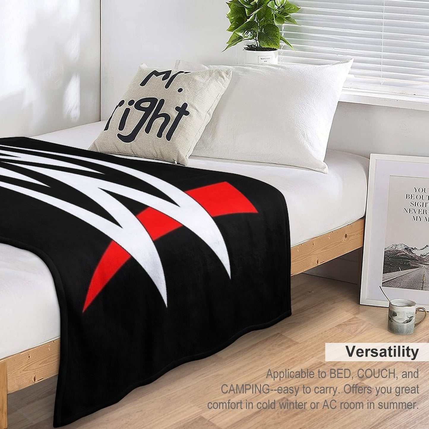 Let's Wrestler Throw Blanket