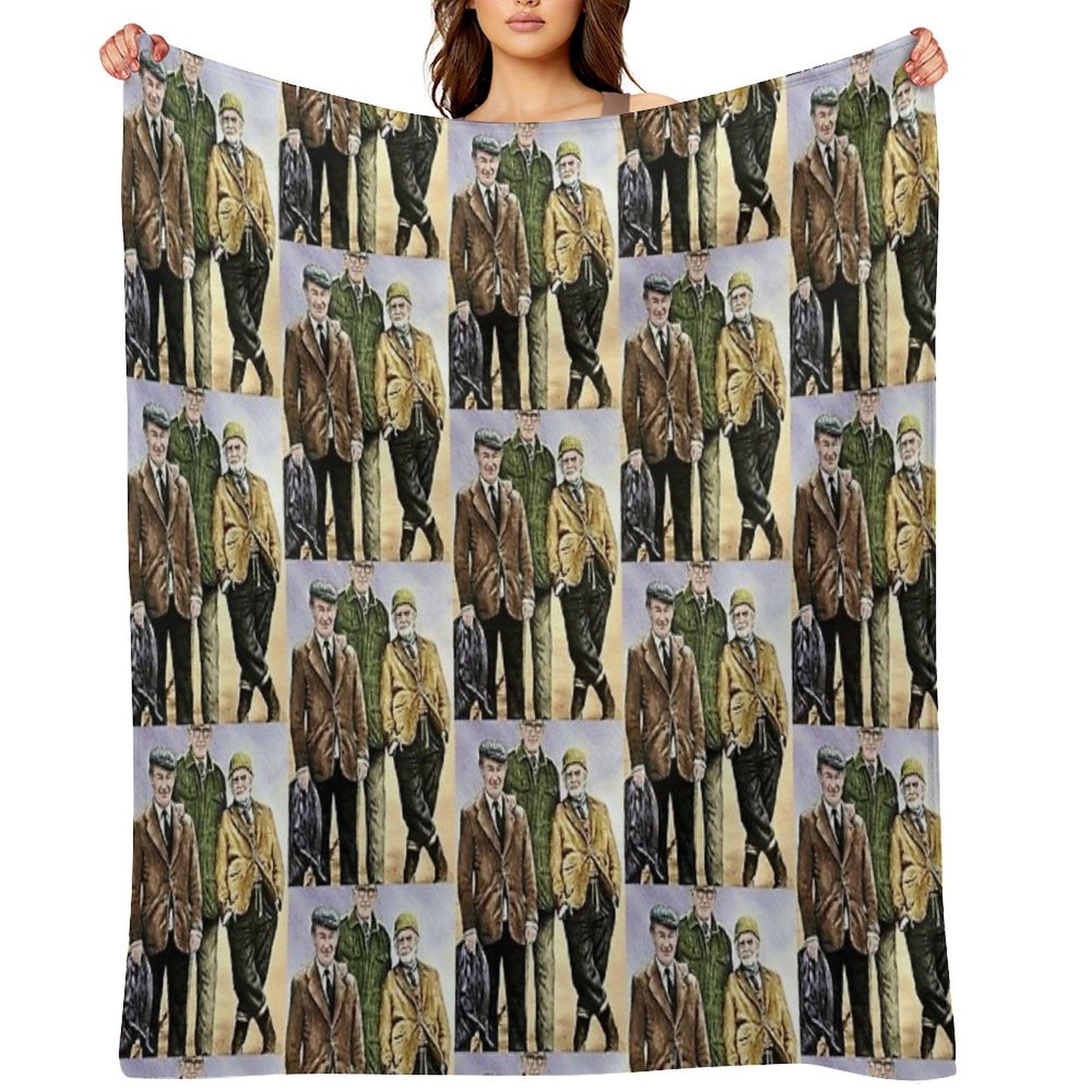 Last of The Summer Wine Throw Blanket