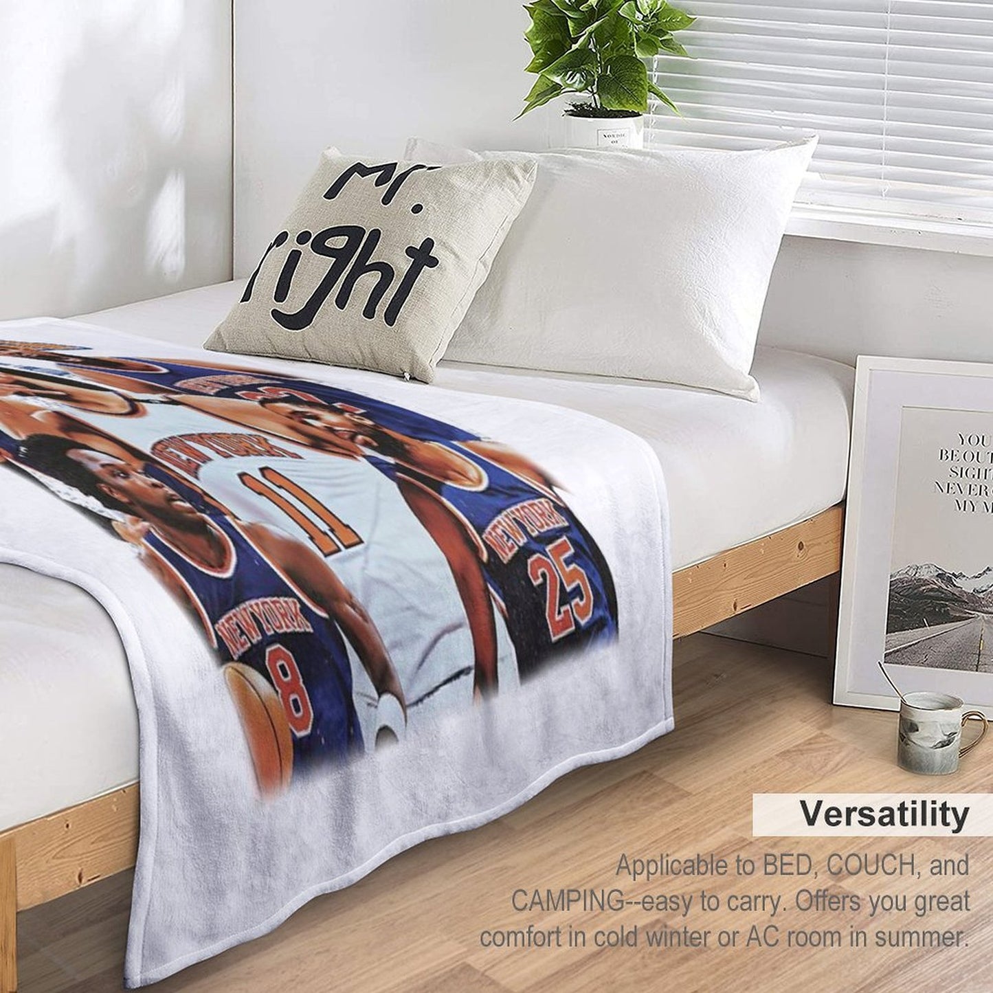 NEW YORK BASKETBALL Throw Blanket