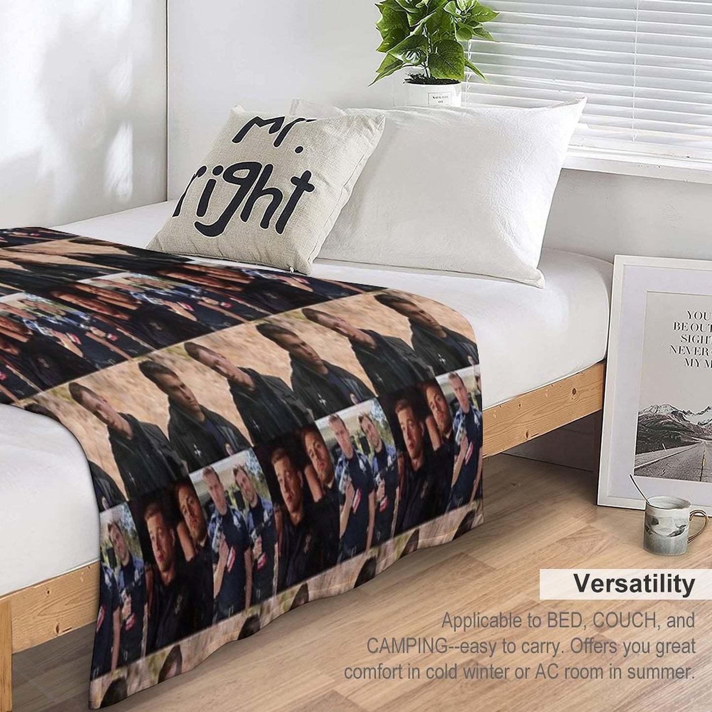 Buddie Collage Throw Blanket