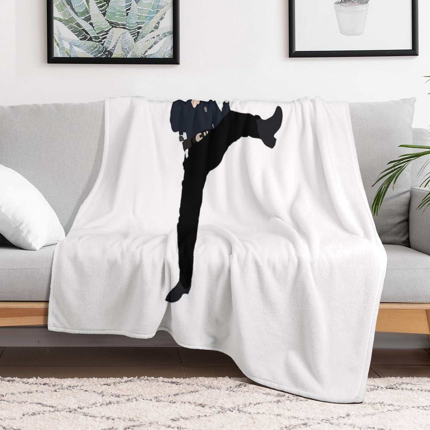 Walker Texas Ranger Throw Blanket