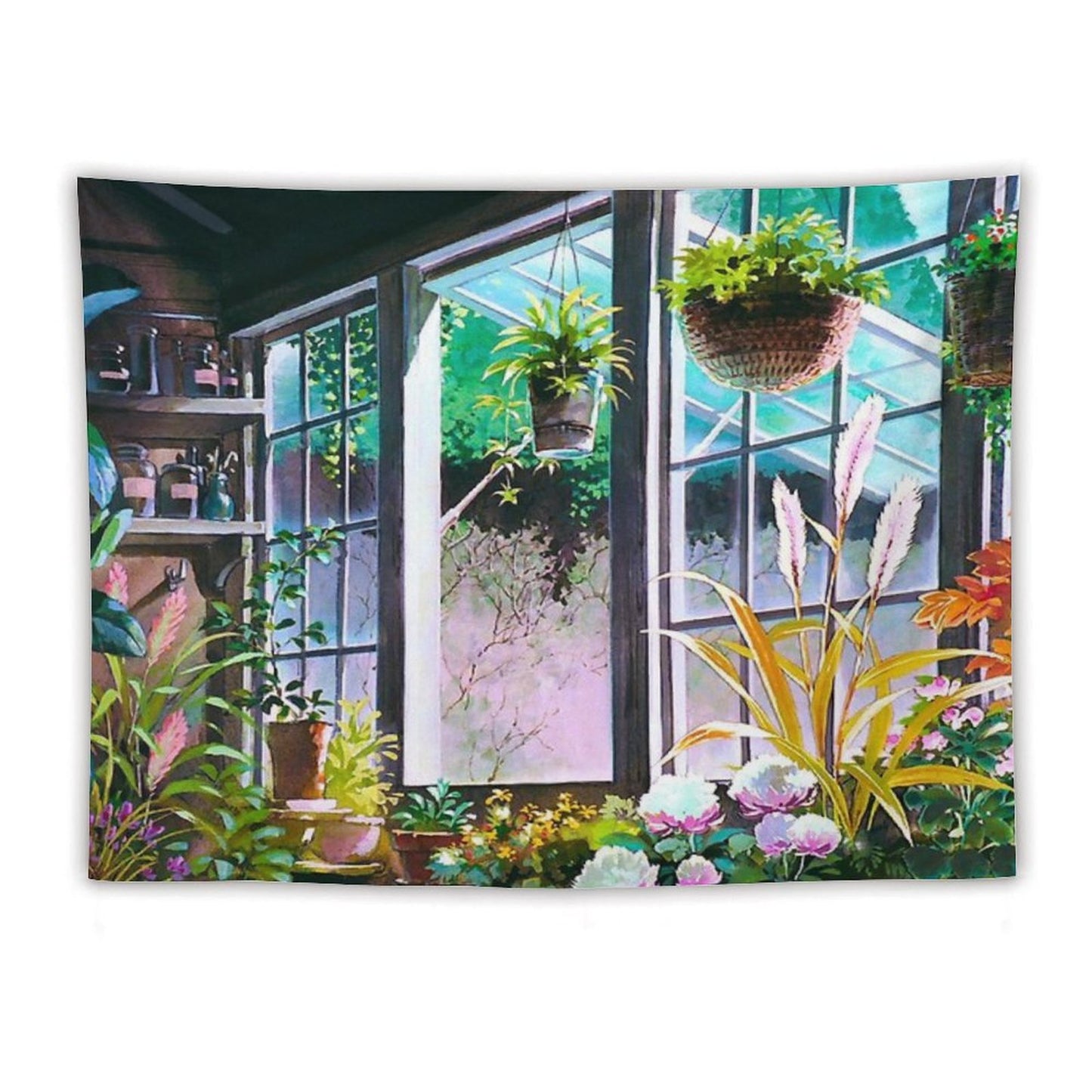 The Witch's Garden Tapestry