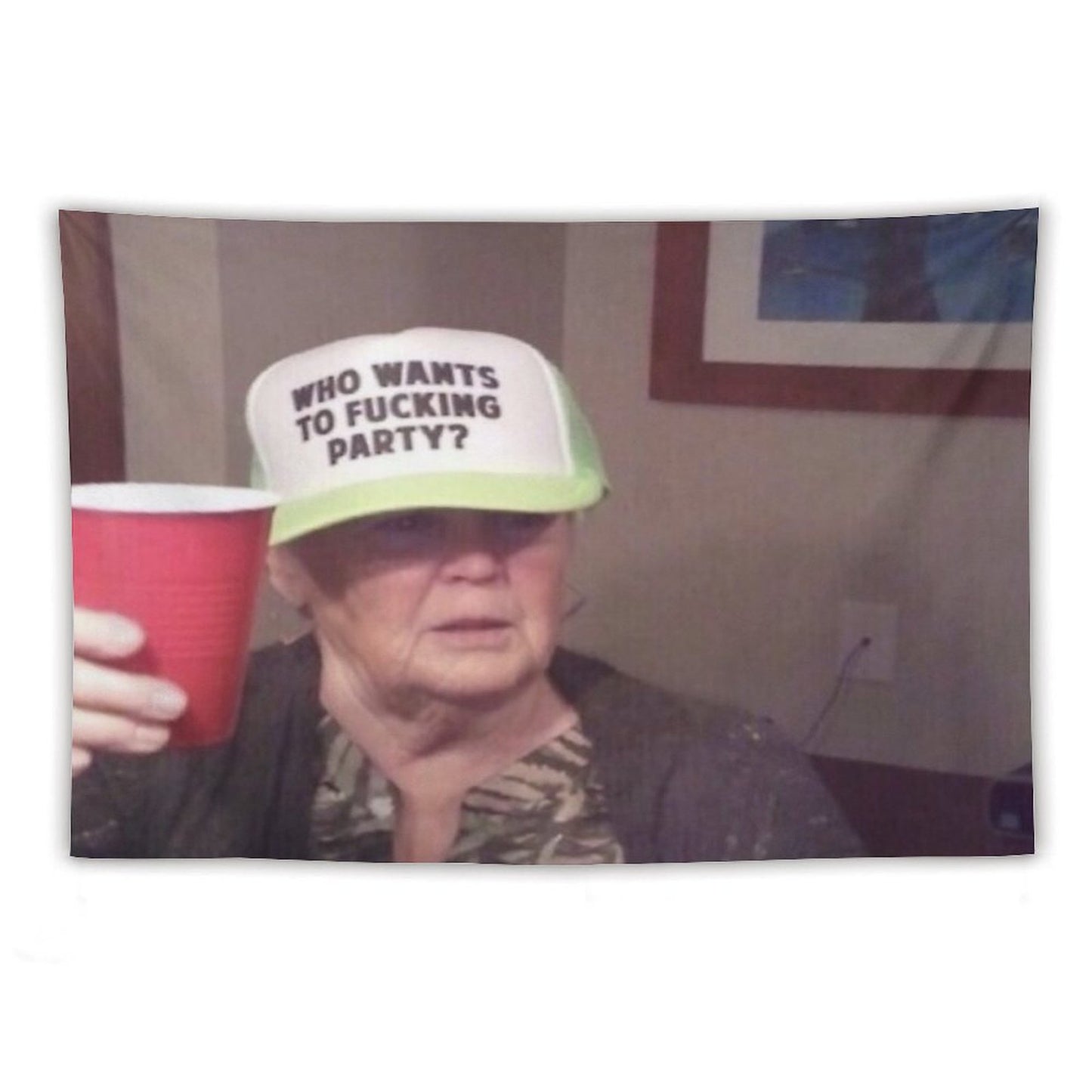 Who Wants to Fucking Party Tapestry