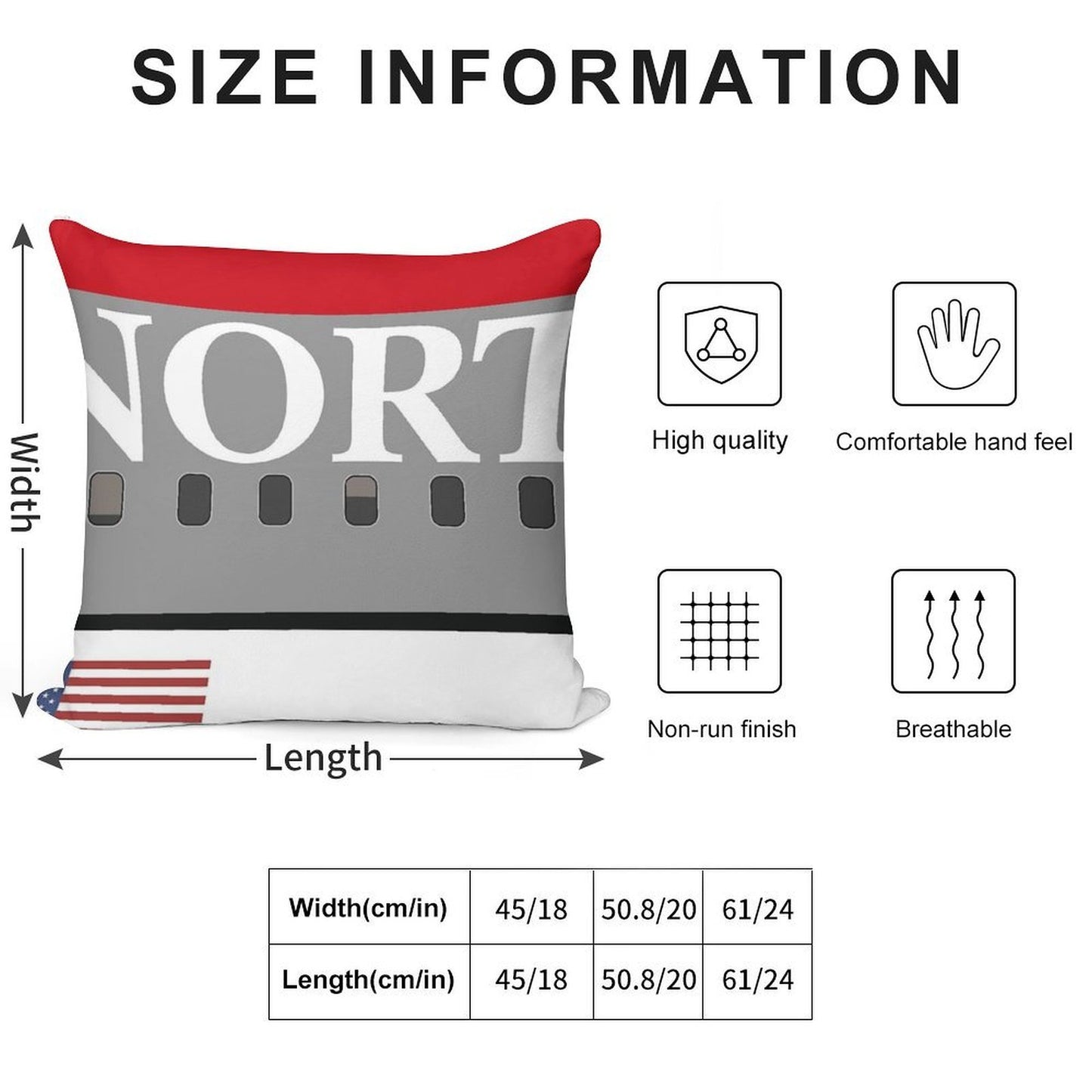 Plane Tees - Northwest Airlines Soft Luxury Feel Throw Pillow