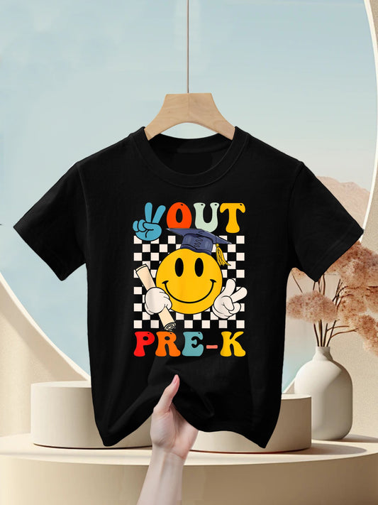 Peace Out Pre-K Student Graduation Pre-K Last Day Of School Kids T-Shirt
