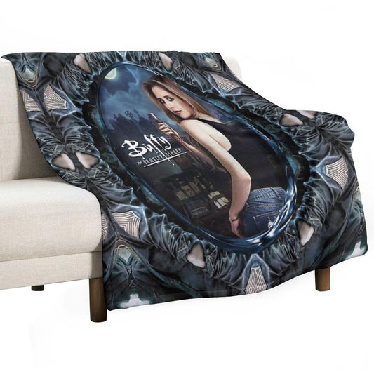 Buffy The Vampire Slayer Throw Blanket