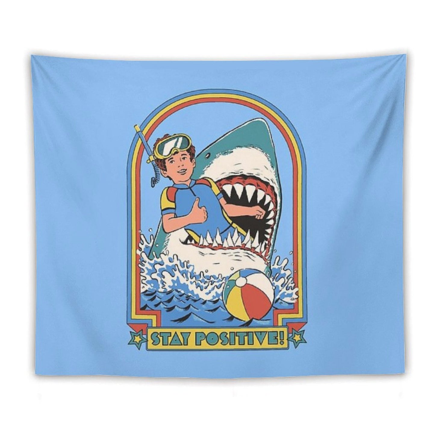 Stay Positive Tapestry