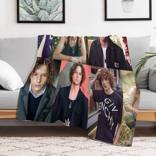 Mason Thames Collage Throw Blanket