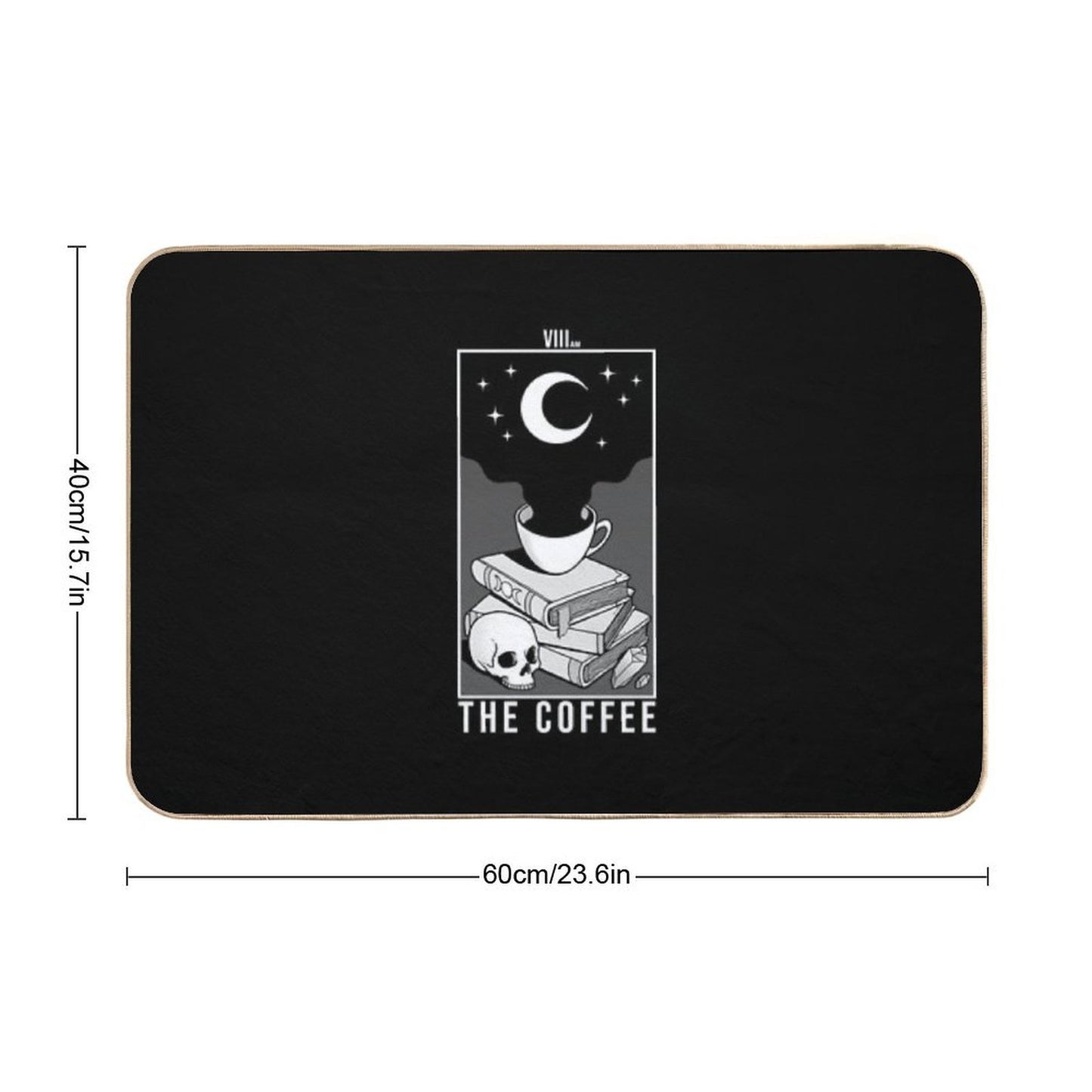 The Coffee Repositionable Bath Mat