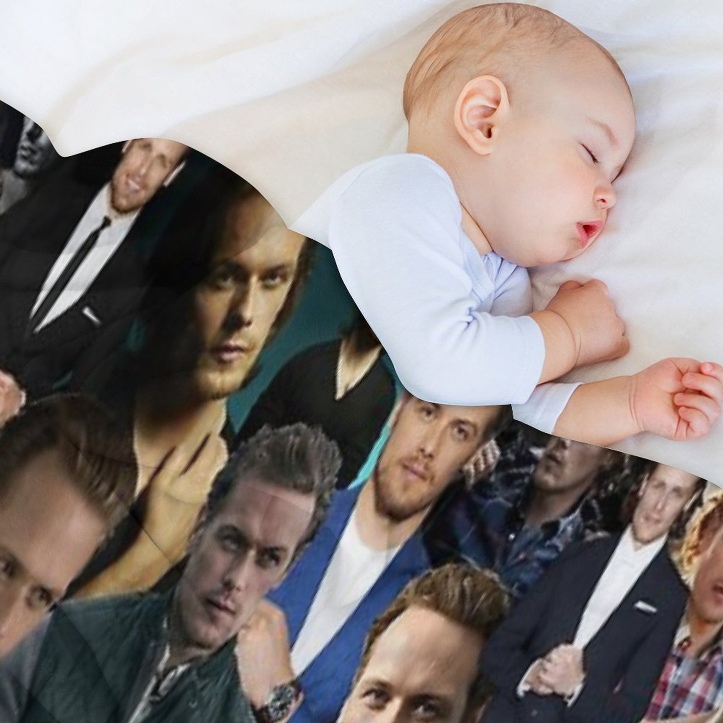 Sam Heughan Throw Blanket