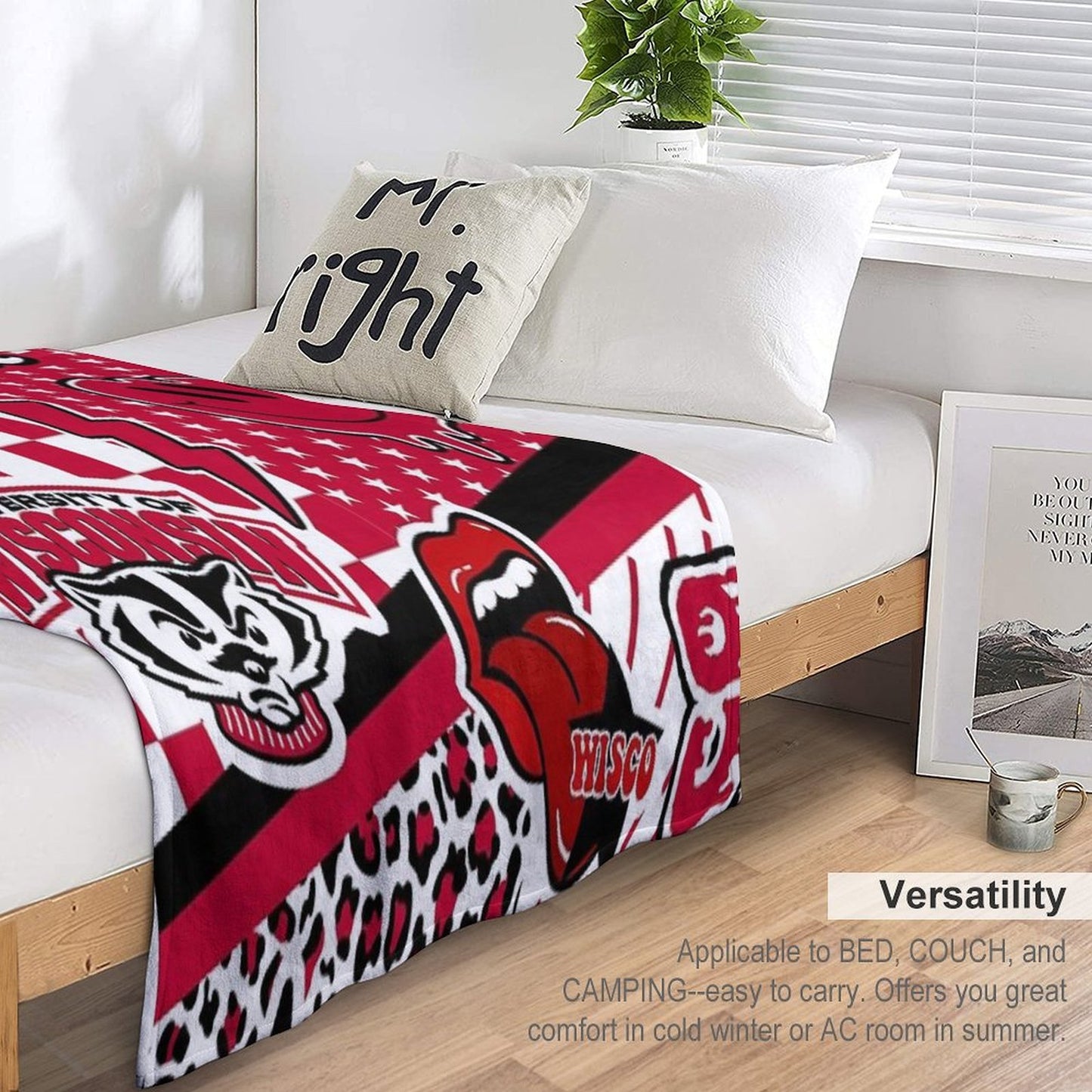 Wisconsin Throw Blanket
