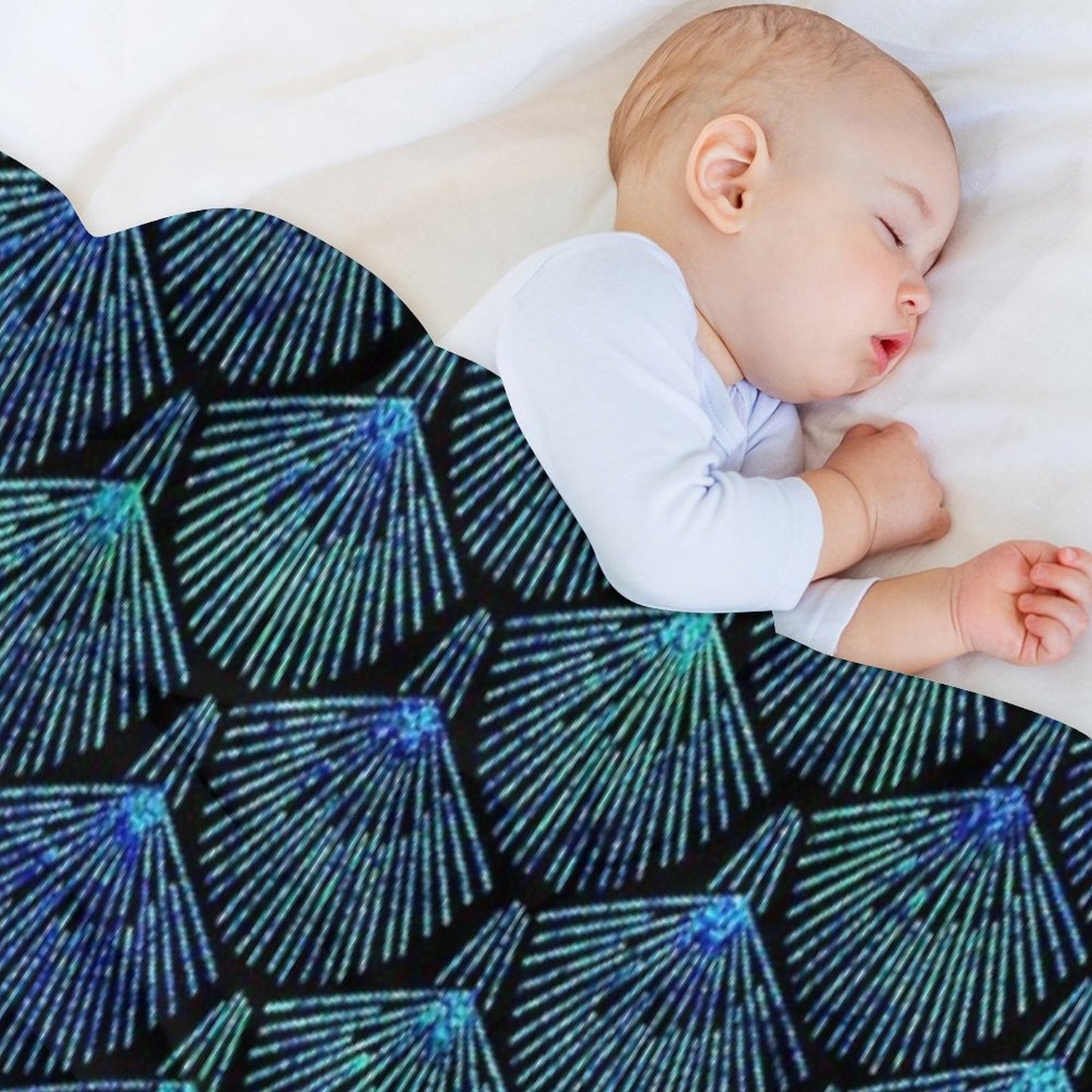 Peacock Throw Blanket