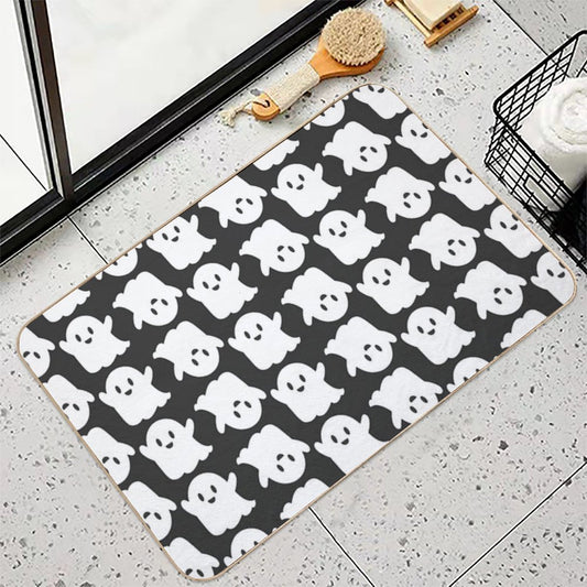 Cute Ghosts Bath Mat
