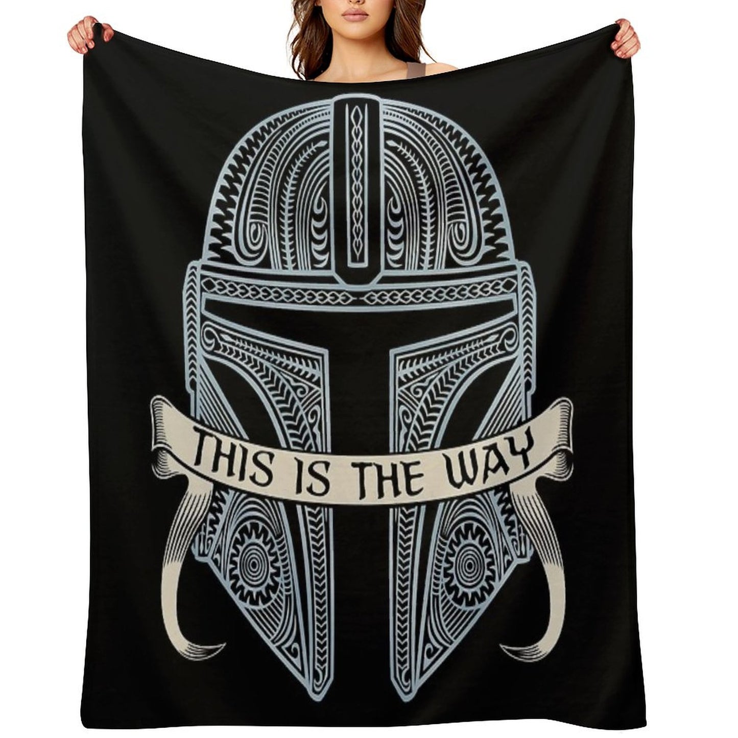This Is The Way - Tattoo Throw Blanket