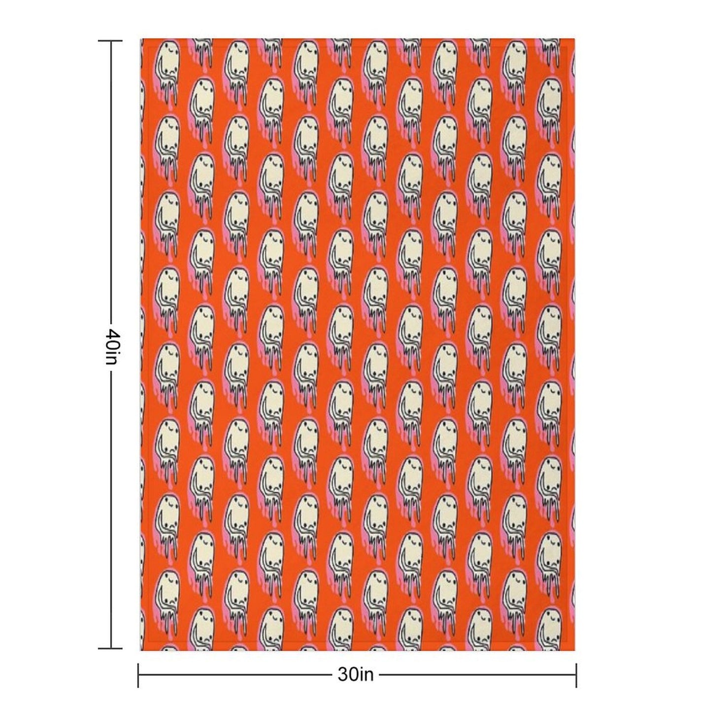1000 Monsters - #2 - Timba Throw Blanket