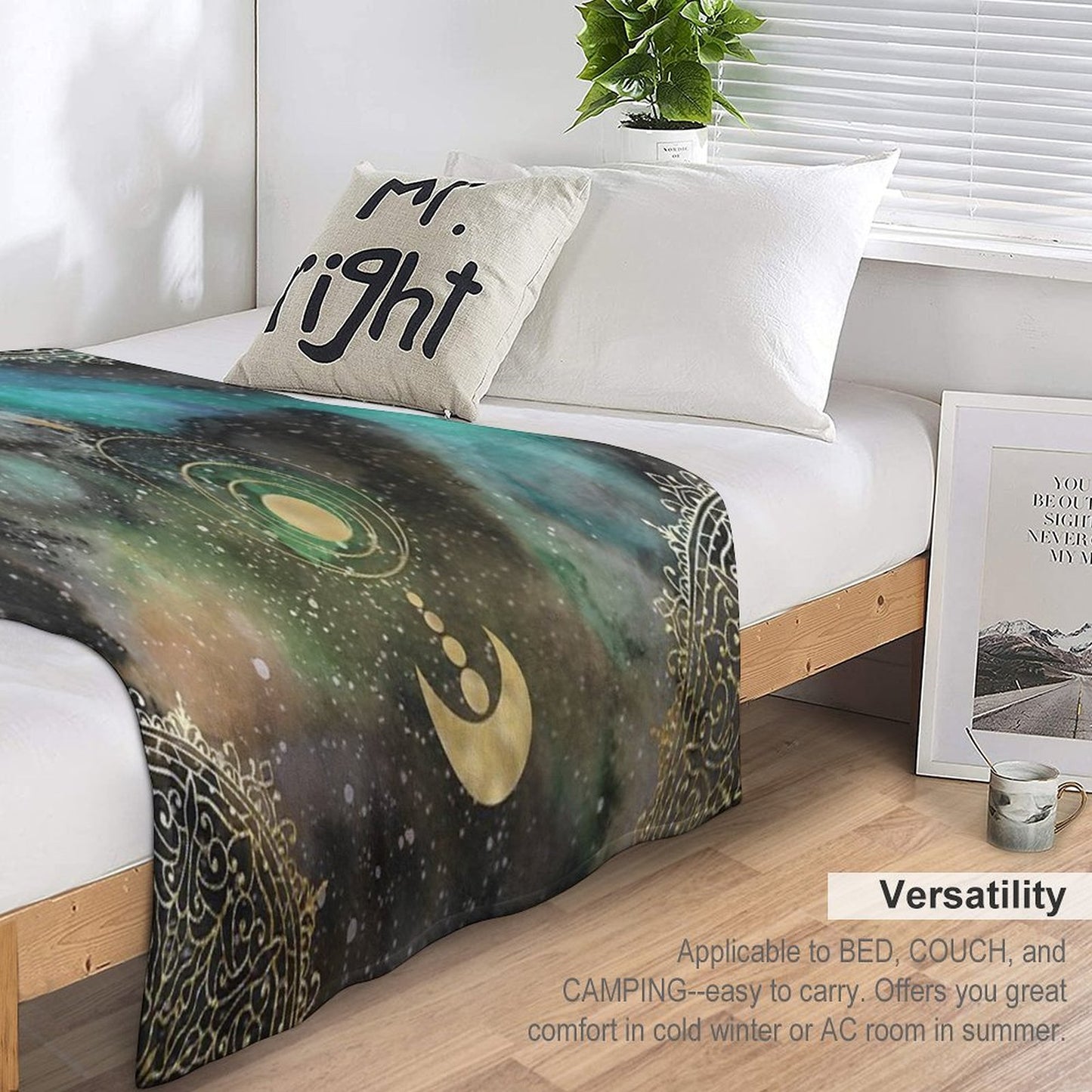 Magick Universe Throw Blanket