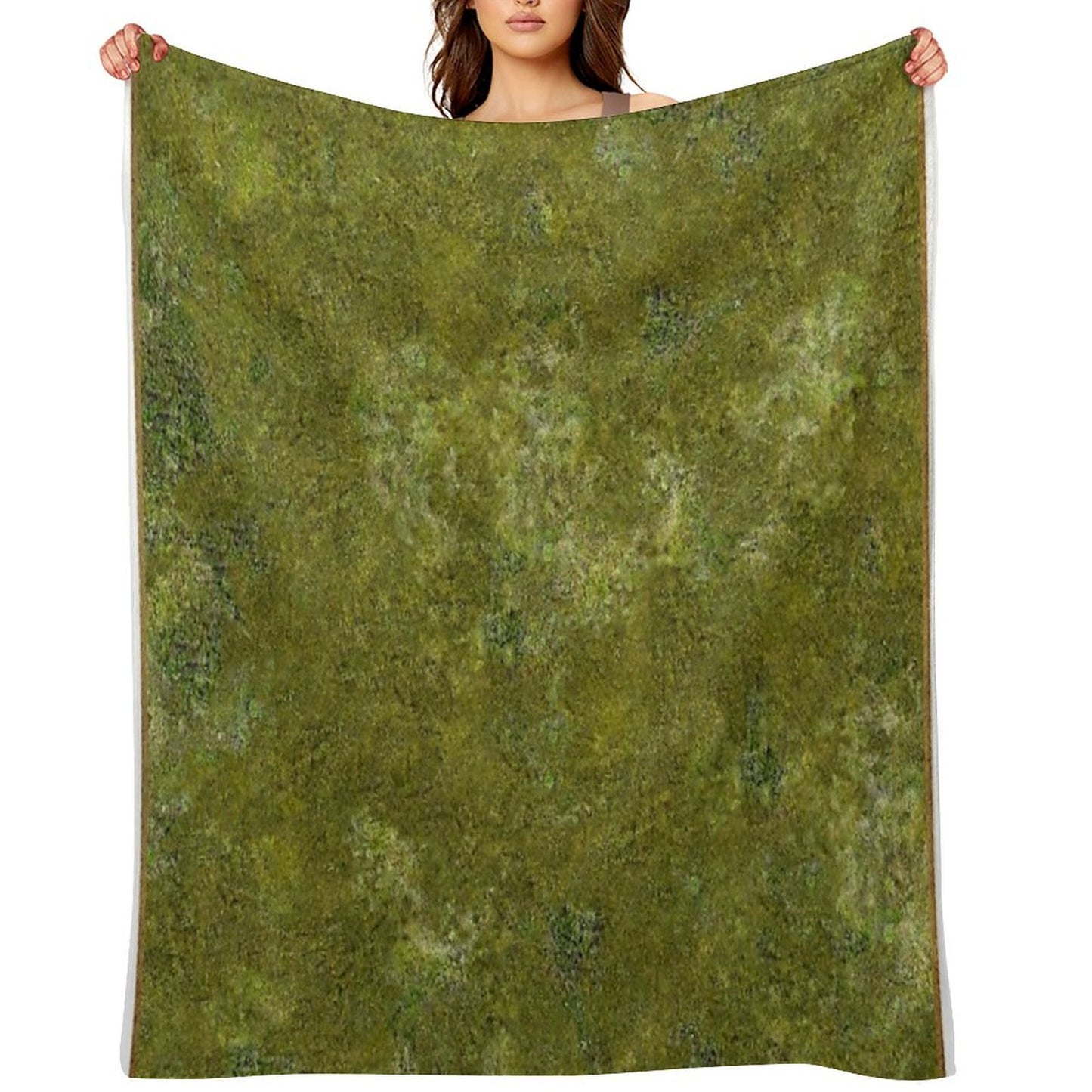 Grass Battlemat 36x36 Throw Blanket