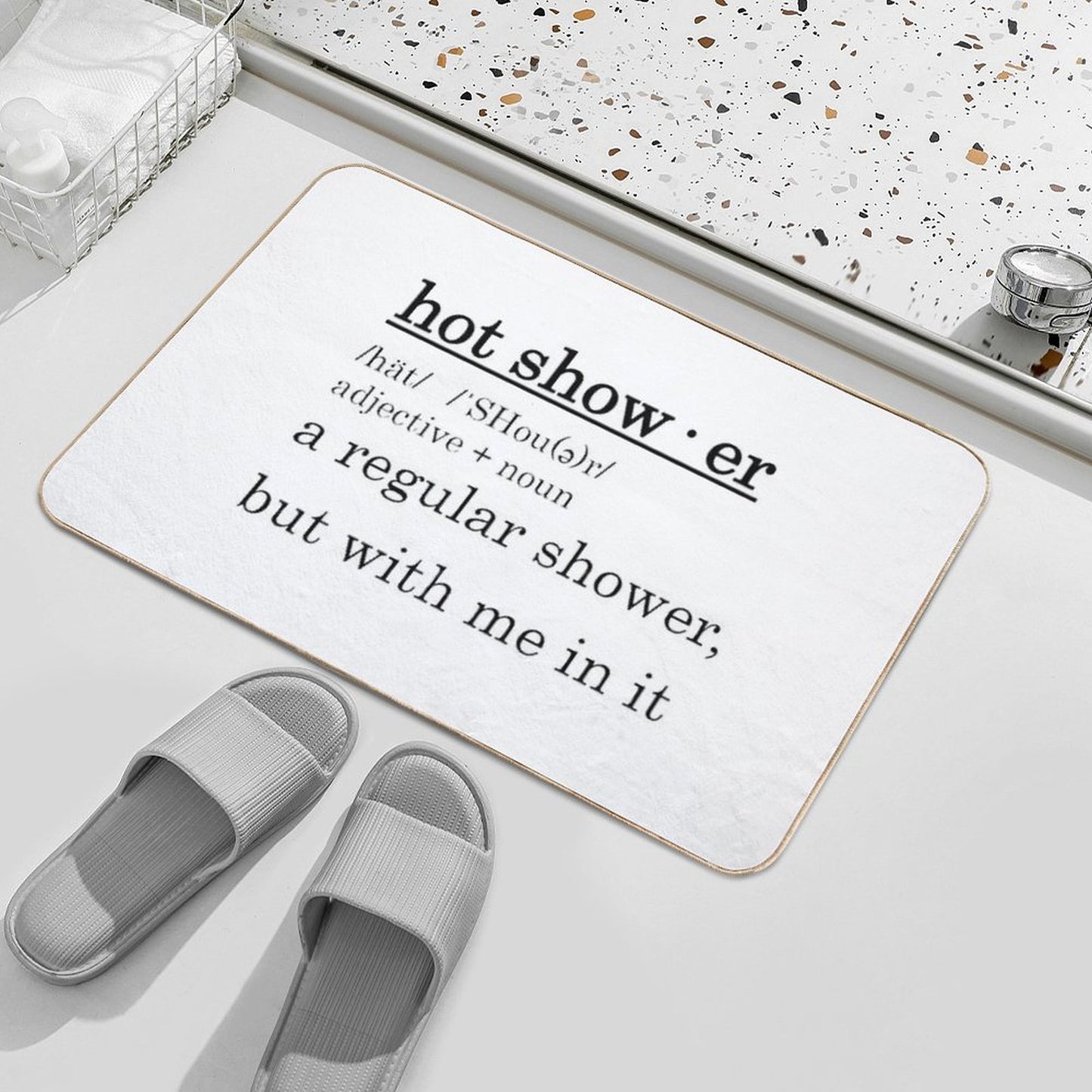 Hot Shower Curtain Bath Mat