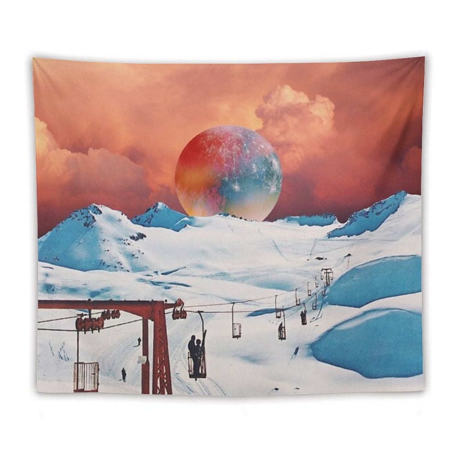 Strawberry Whipped Cream Tapestry