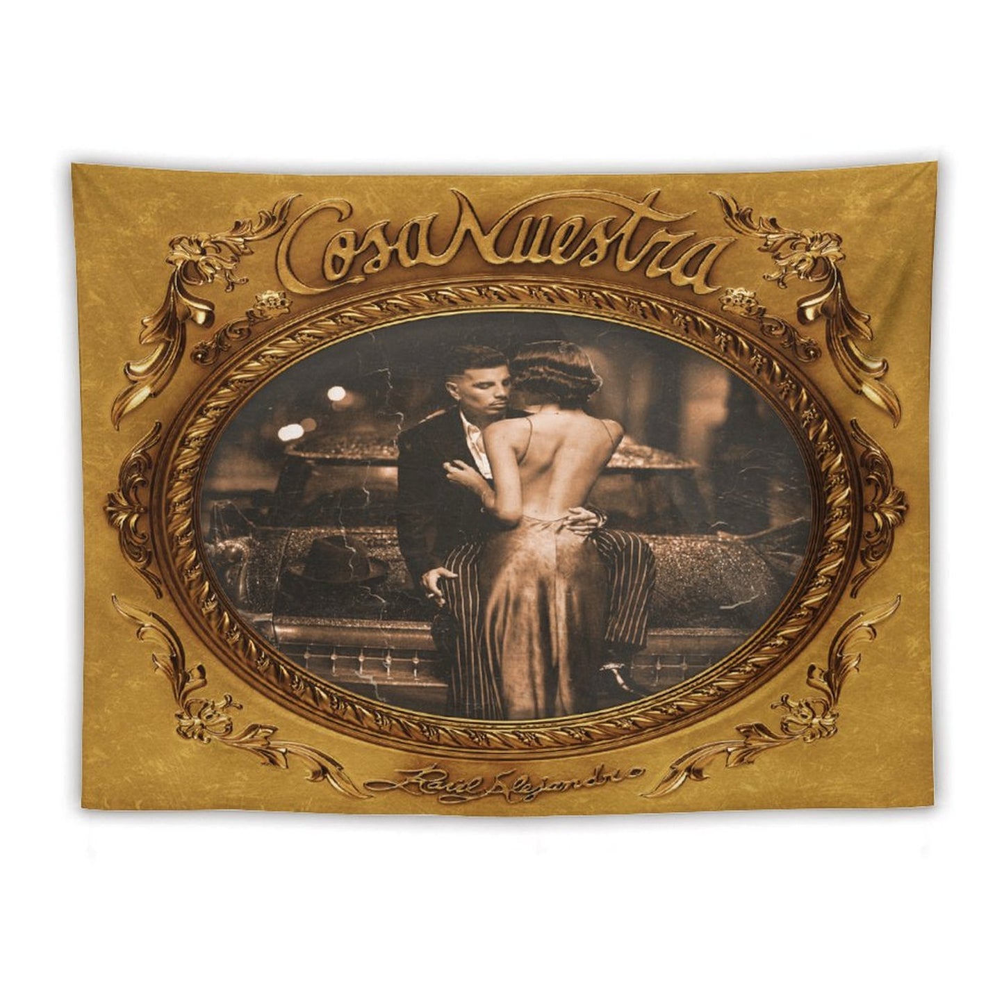 Rauw Alejandro - Cosa Nuestra (English Translation) Tapestry