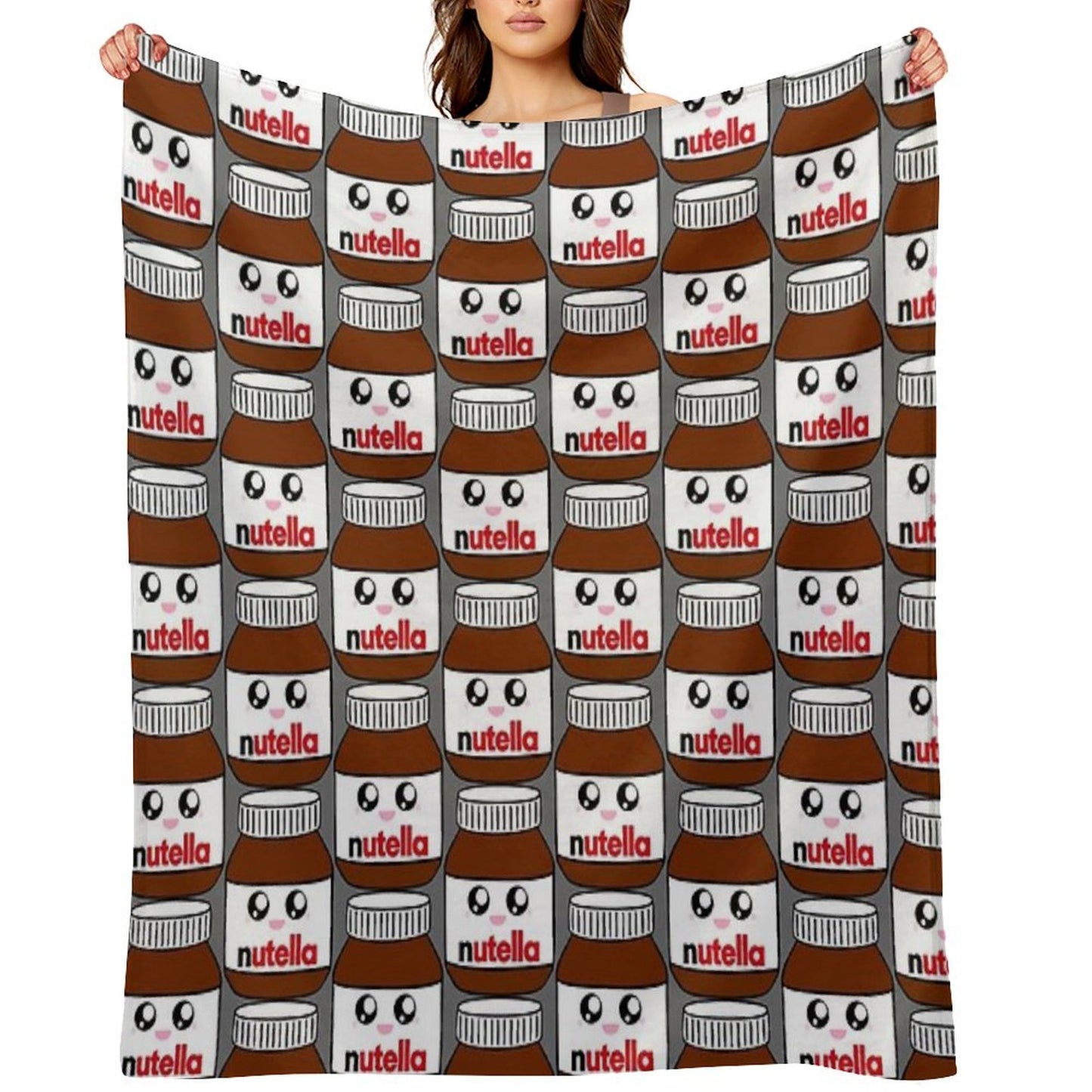 Nutella Throw Blanket