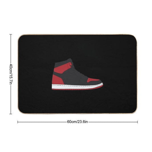 Air Jordan I (1) Bred Bath Mat
