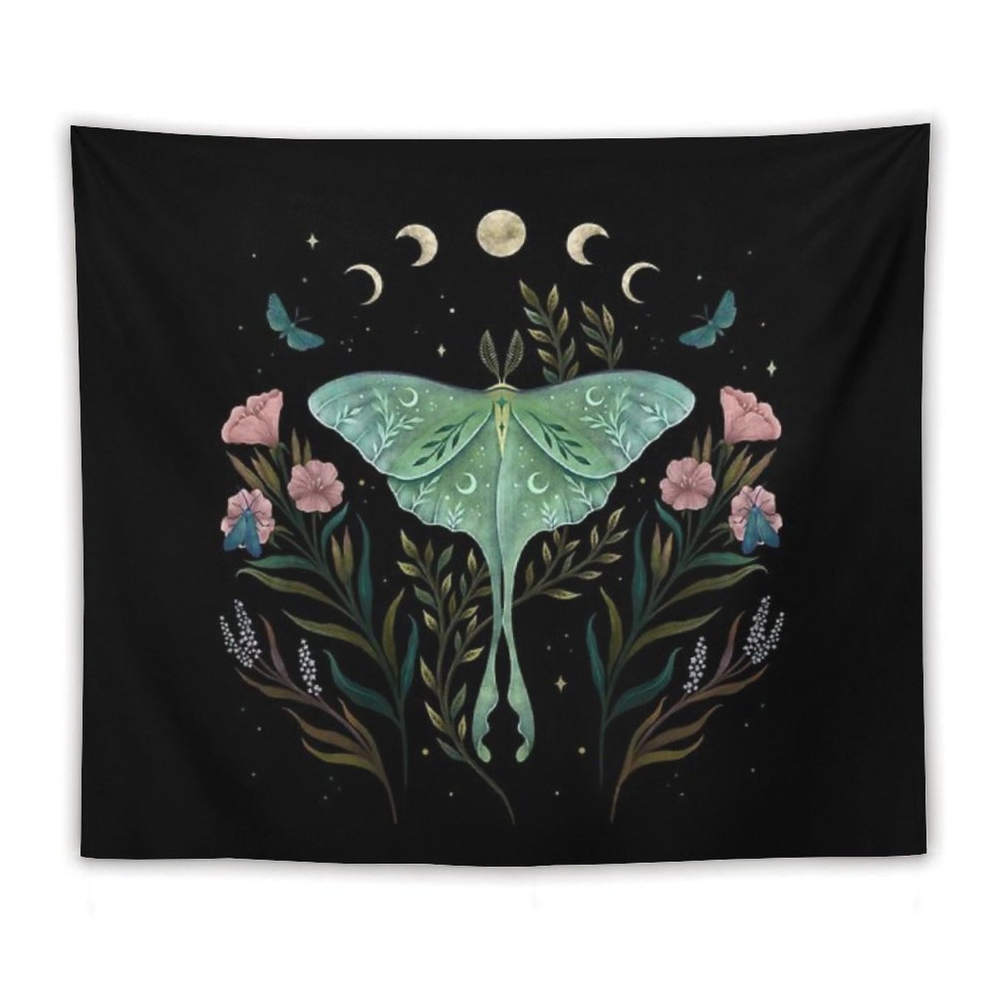 Luna And Forester Tapestry